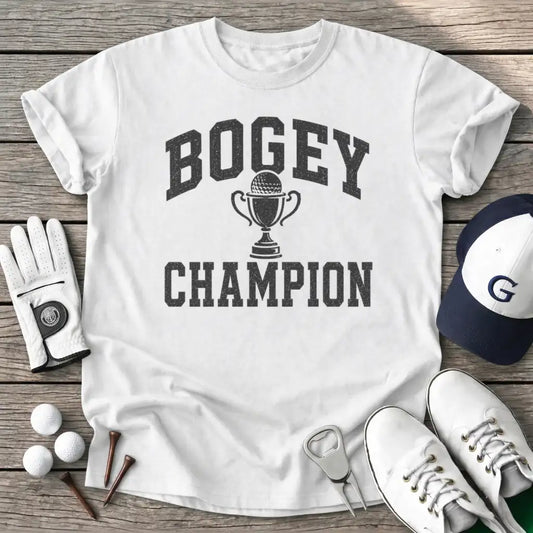 Bogey Champion T-Shirt in White