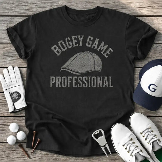Bogey Game T-Shirt in Black
