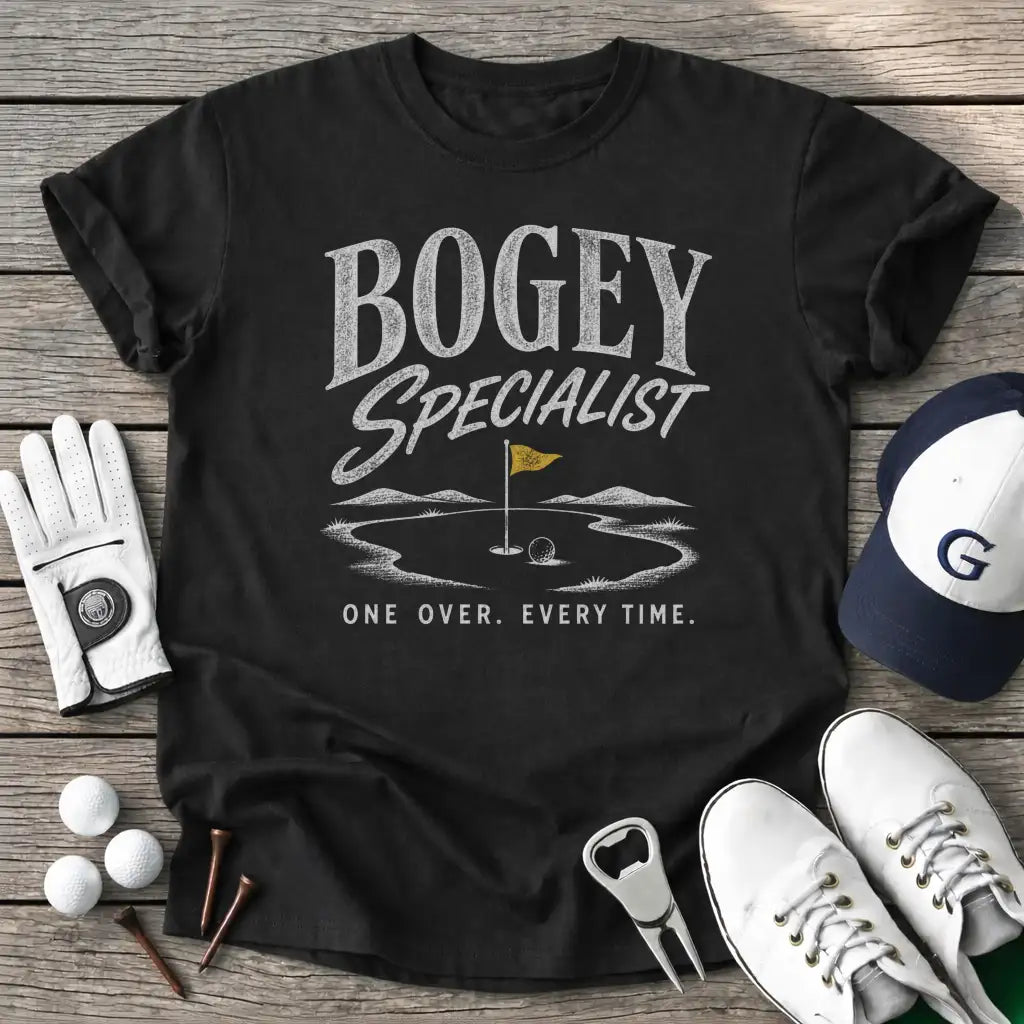Bogey Specialist T-Shirt in Black