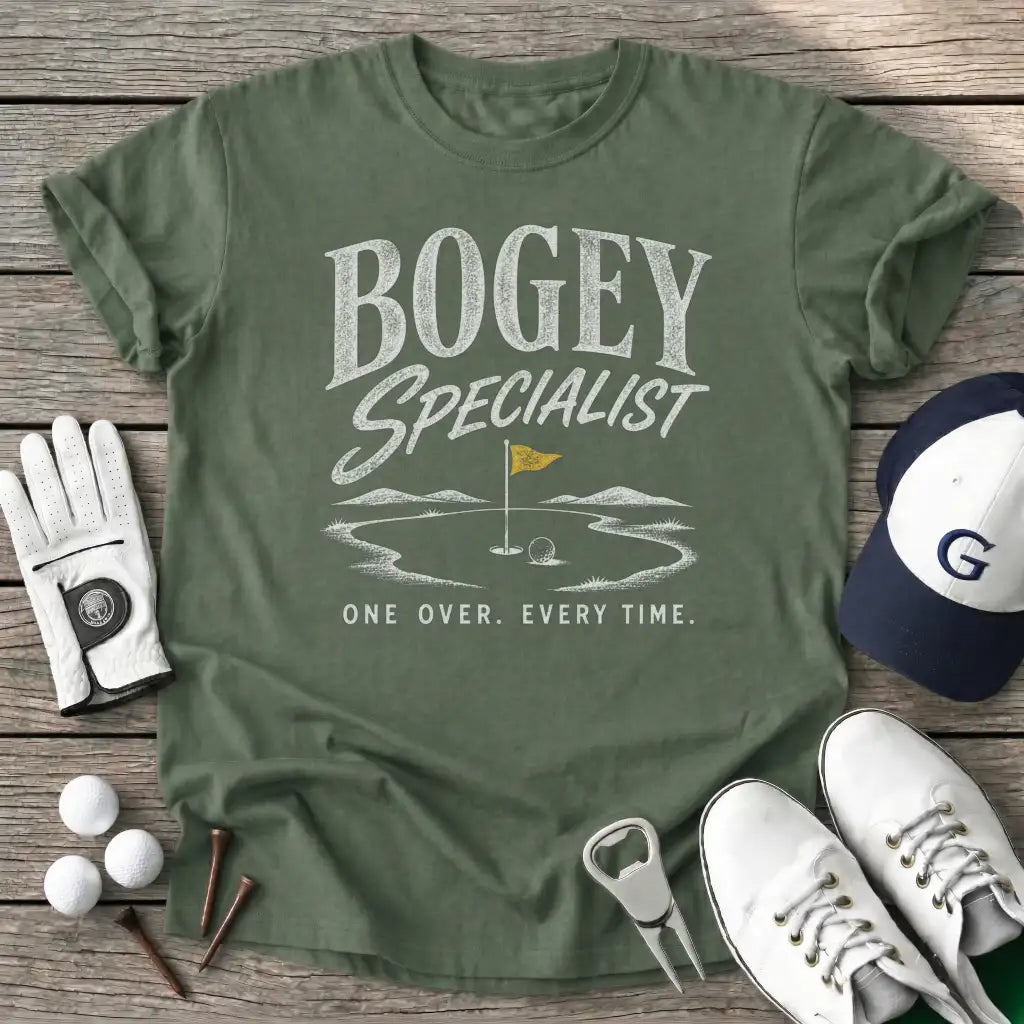 Bogey Specialist T-Shirt in Military Green