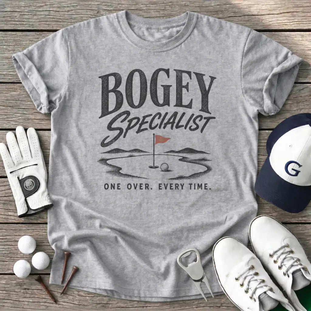 Bogey Specialist T-Shirt in Sport Grey