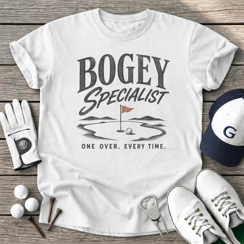 Bogey Specialist T-Shirt in White