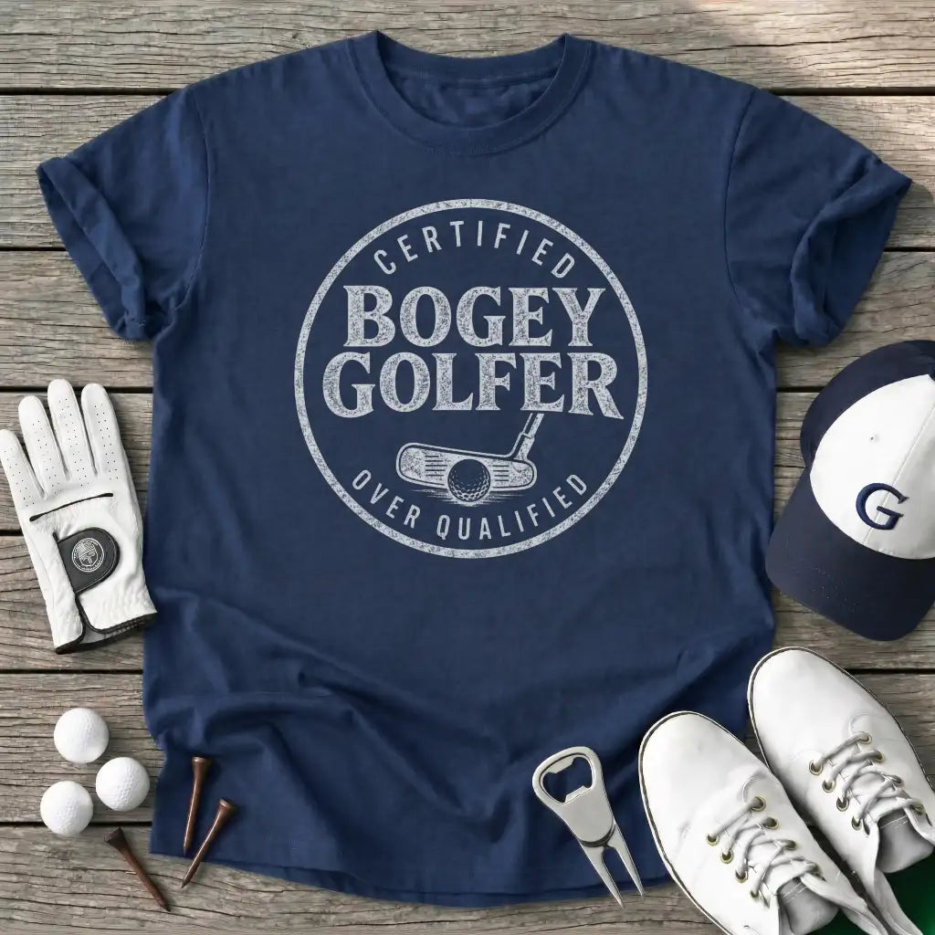 Over Qualified T-Shirt in Navy