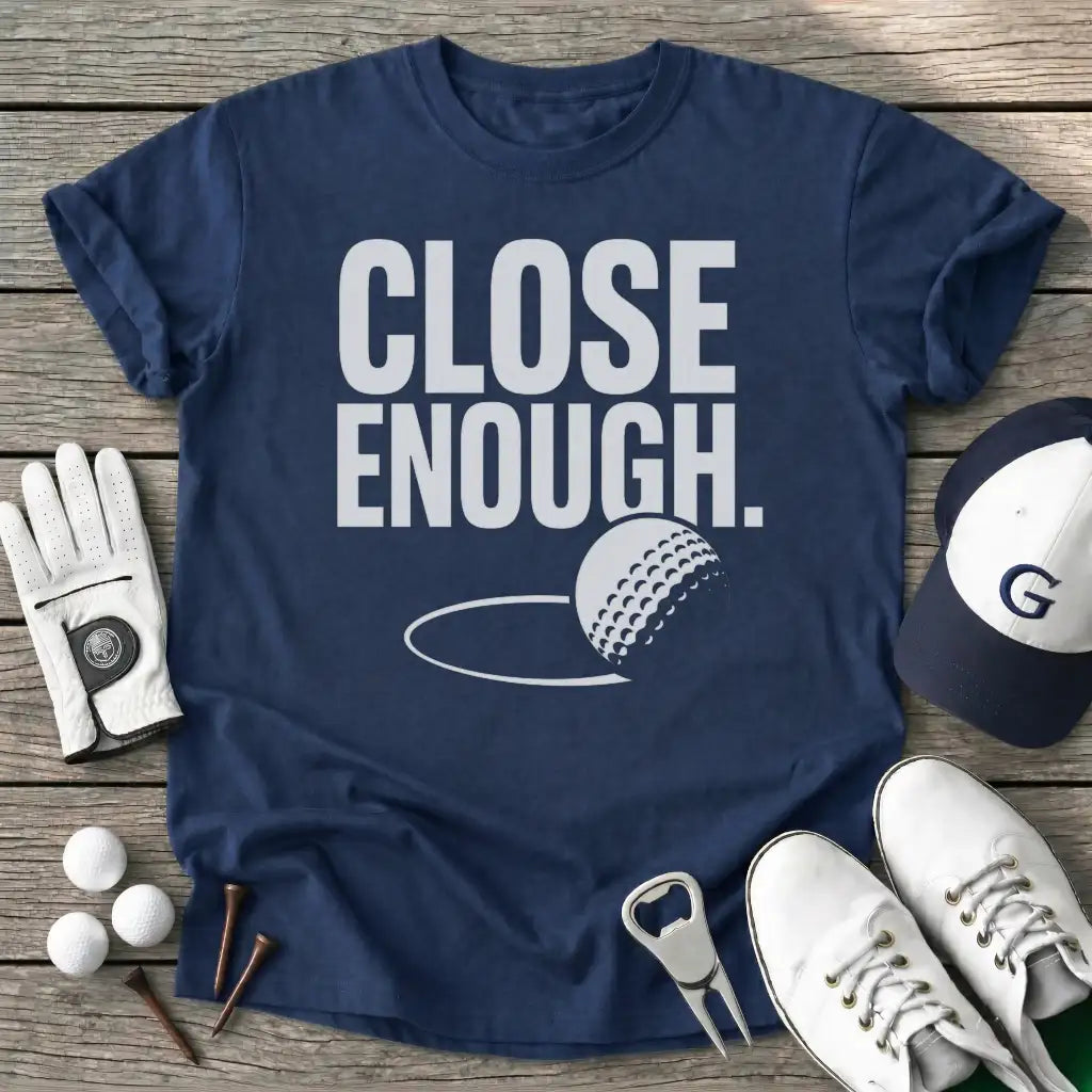 Close Enough T-Shirt in Navy