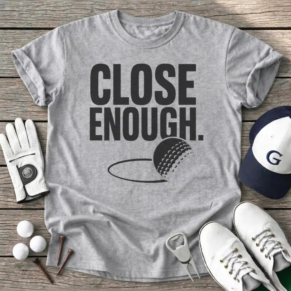 Close Enough T-Shirt in Sport Grey