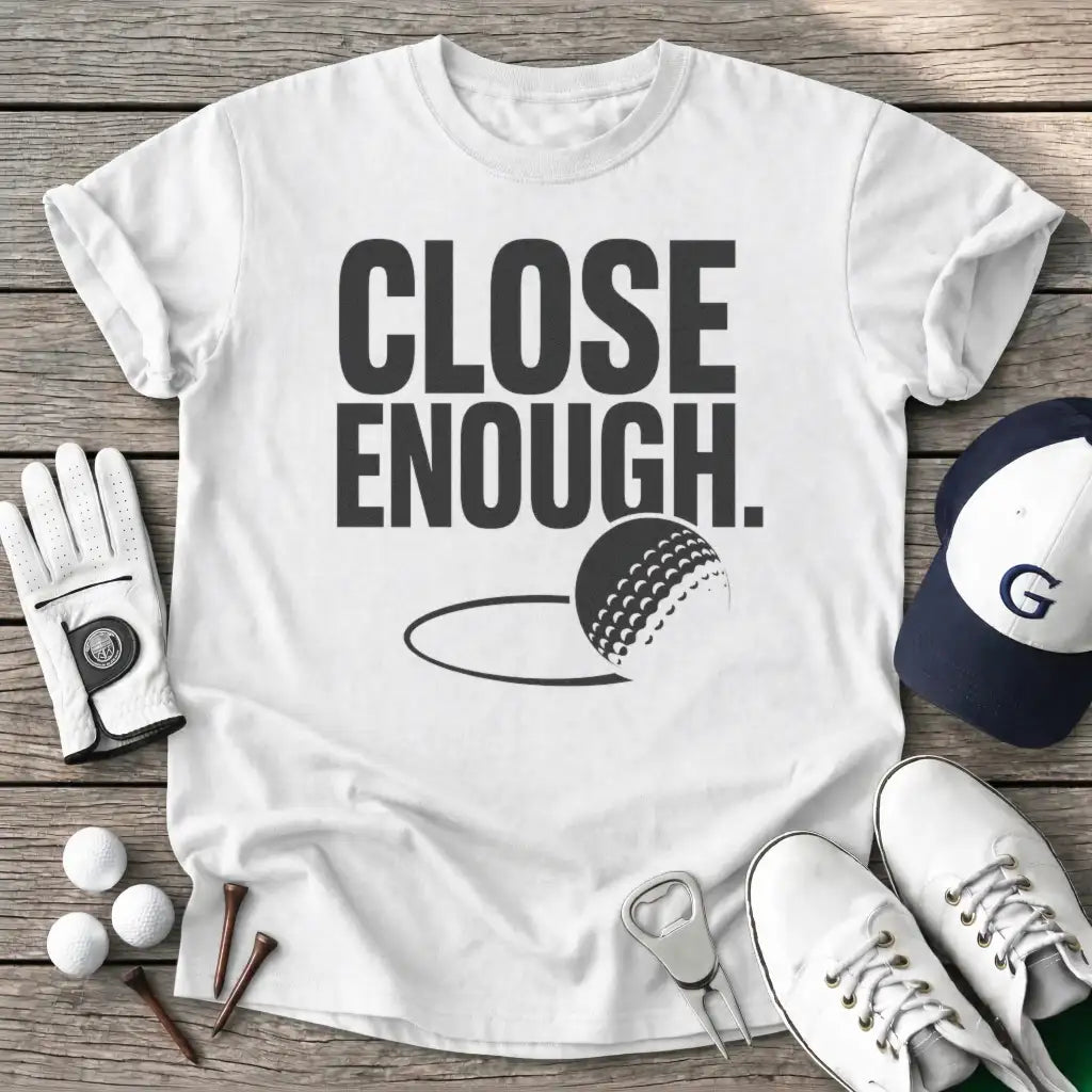 Close Enough T-Shirt in White