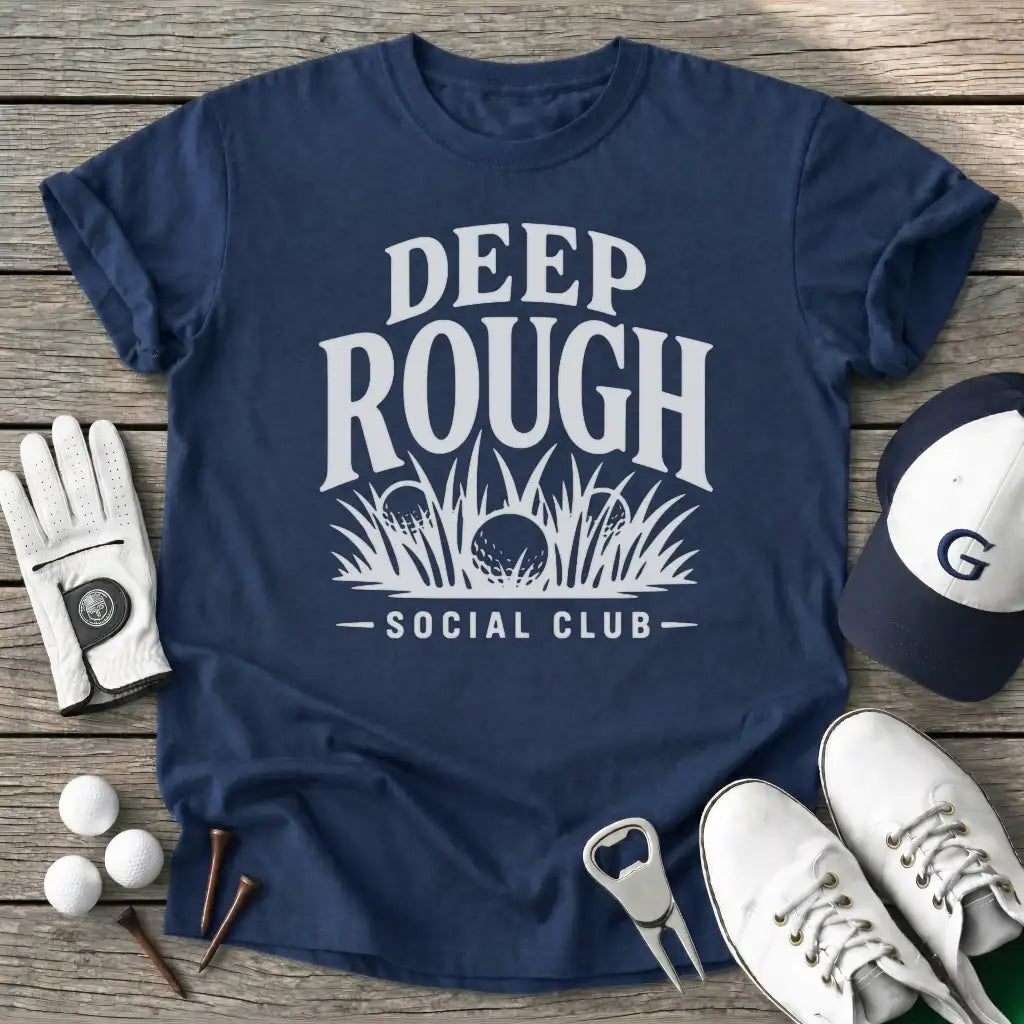 Deep Rough Social T-Shirt in Navy