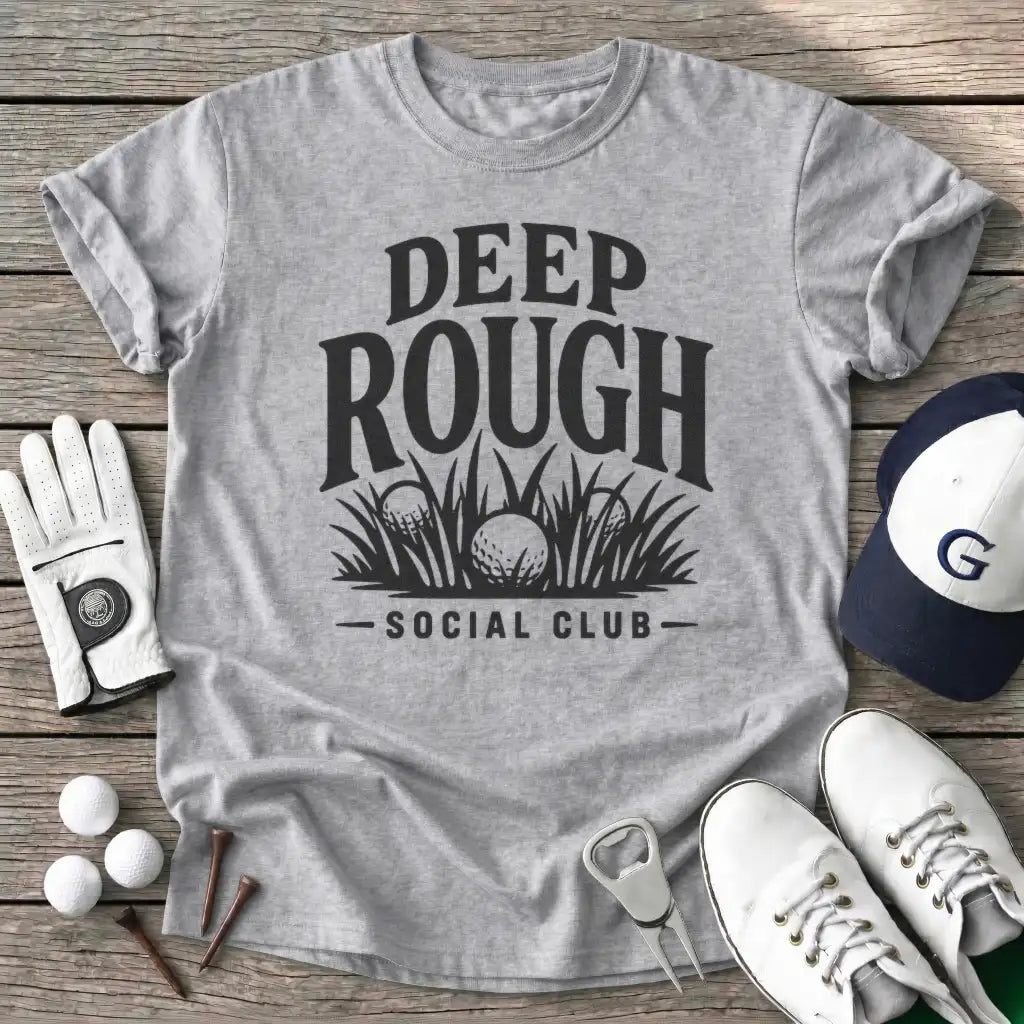 Deep Rough Social T-Shirt in Sport Grey