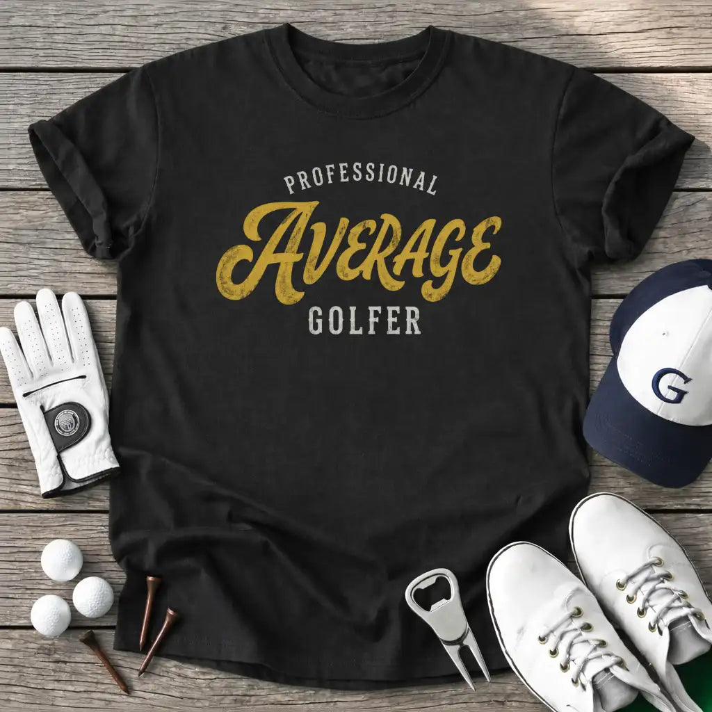 Flat Professional T-Shirt in Black