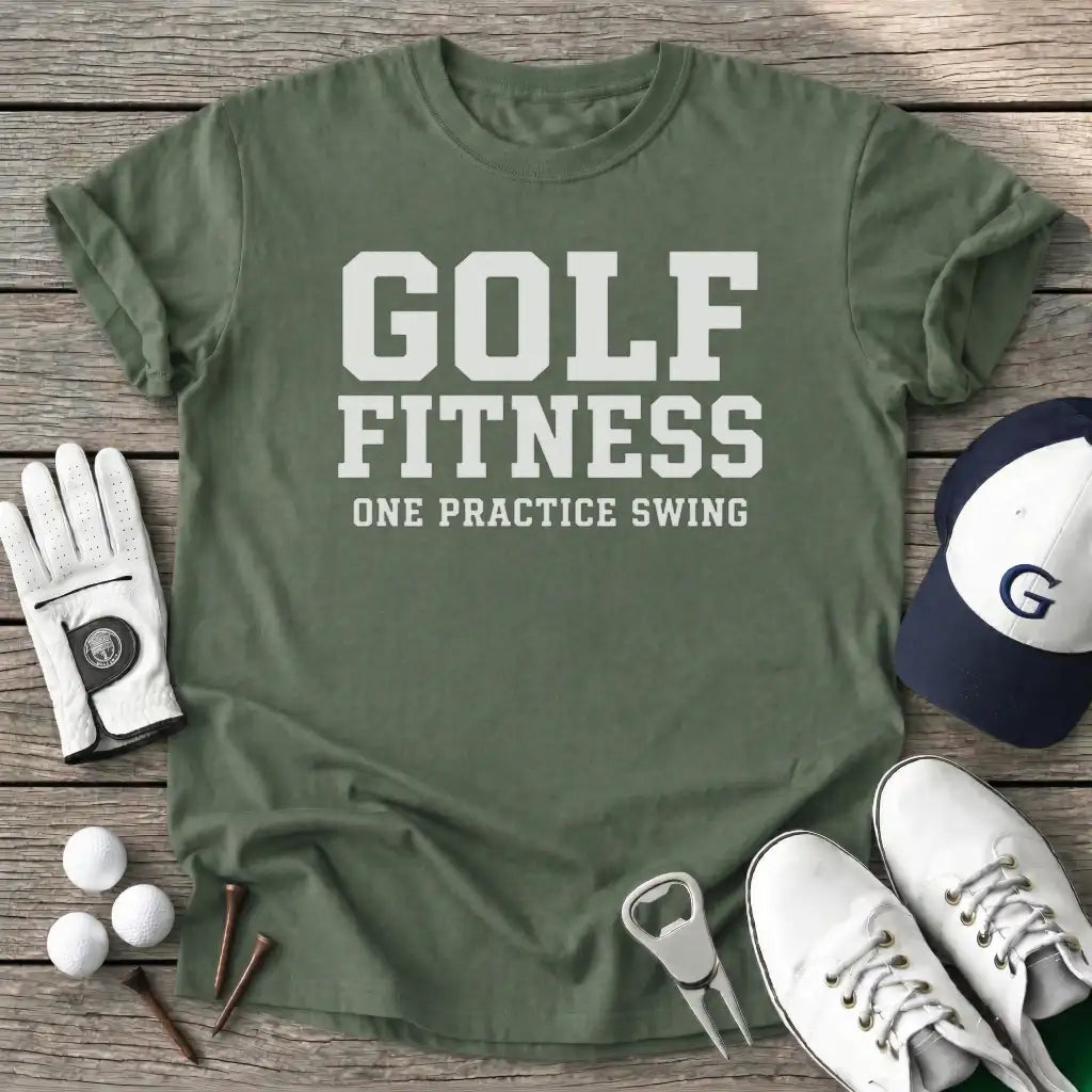 Golf Fitness One T-Shirt in Military Green