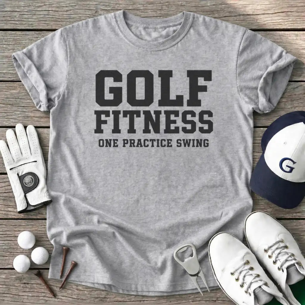 Golf Fitness One T-Shirt in Sport Grey