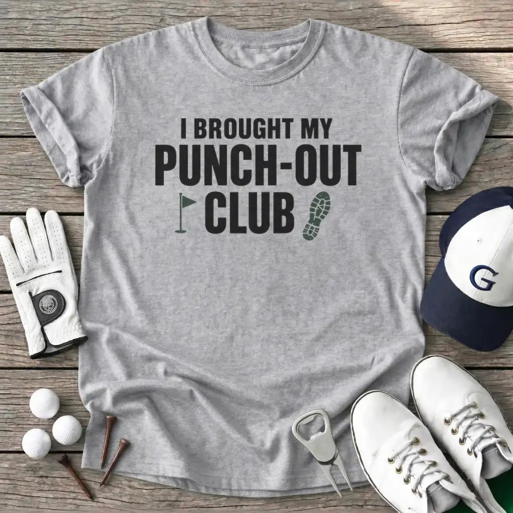 Brought Punchout T-Shirt in Sport Grey