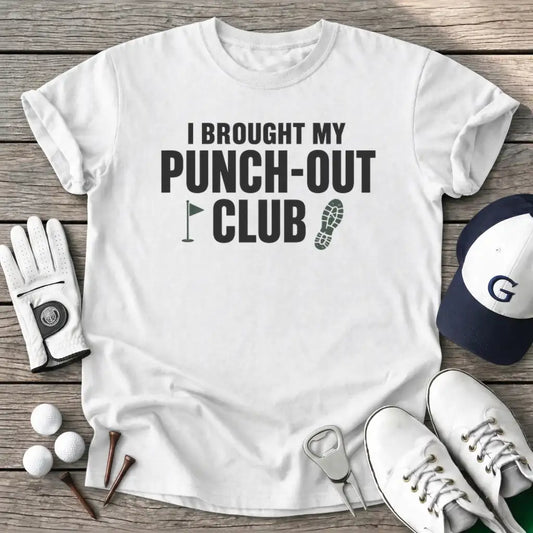 Brought Punchout T-Shirt in White