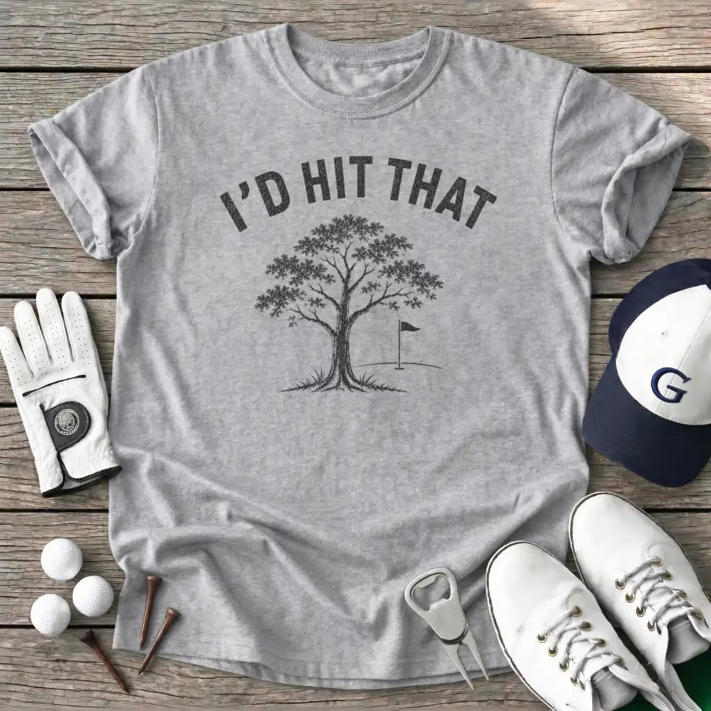 Hit That T-Shirt in Sport Grey