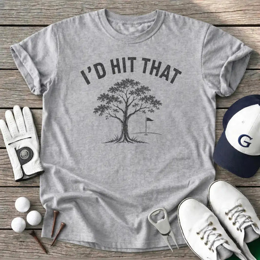 Hit That T-Shirt in Sport Grey