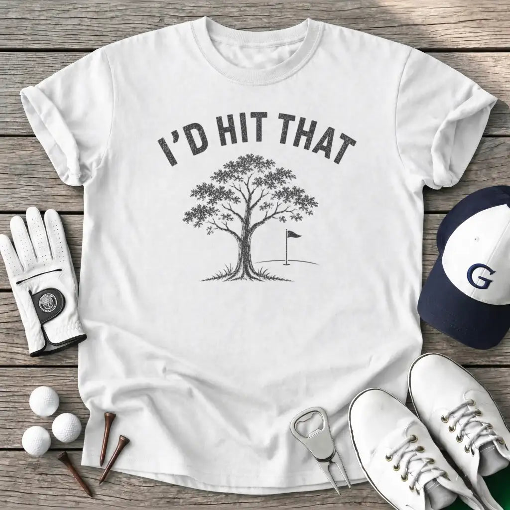 Hit That T-Shirt in White