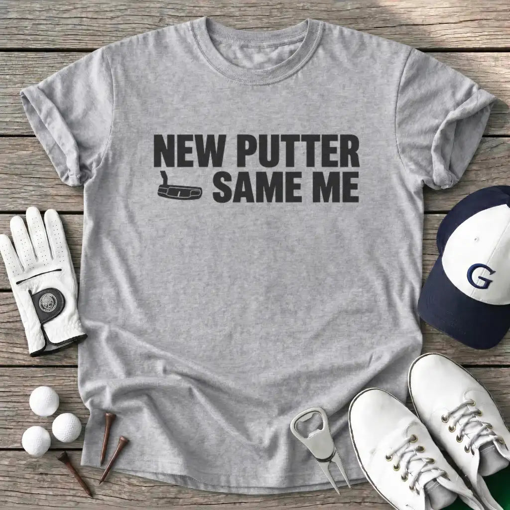 New Putter Same T-Shirt in Sport Grey