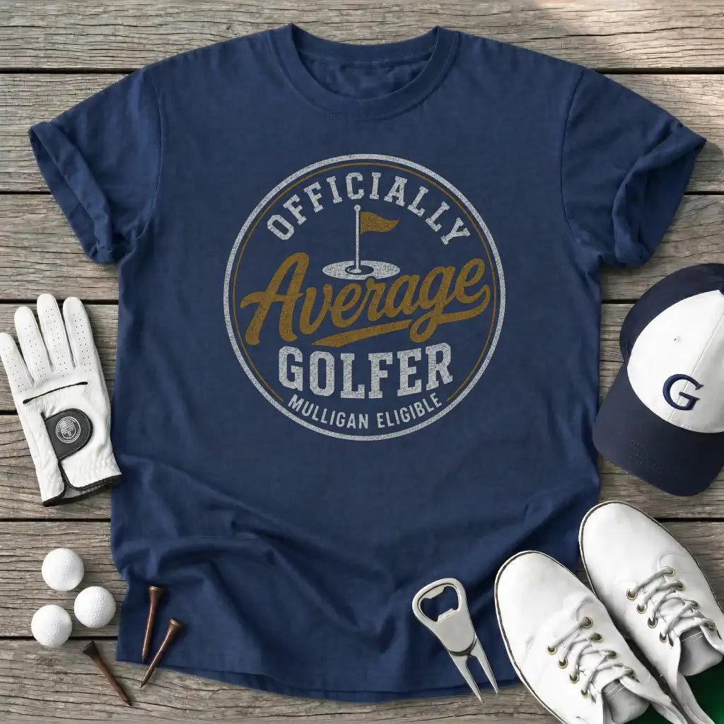 Officially Average T-Shirt in Navy