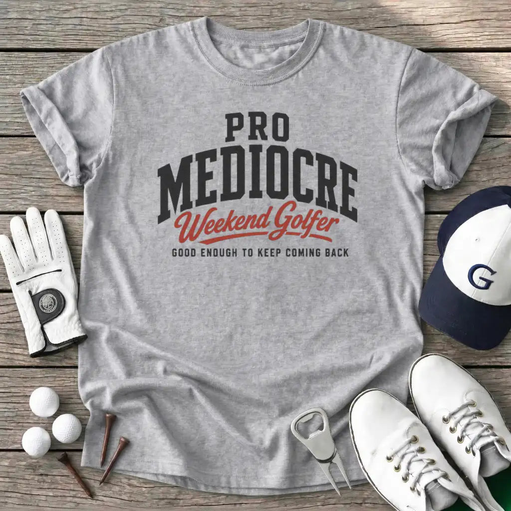 Pro Mediocre T-Shirt in Sport Grey