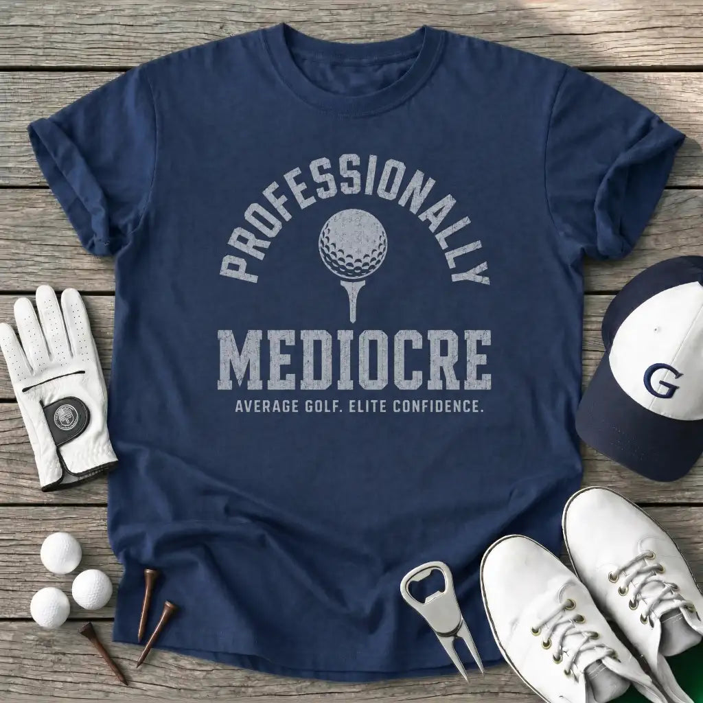 Professionally T-Shirt in Navy