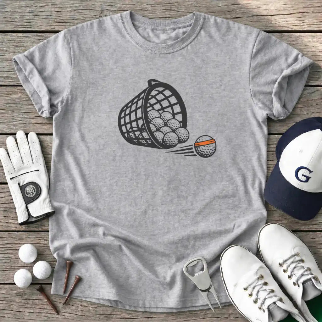 Range Ball Escape T-Shirt in Sport Grey