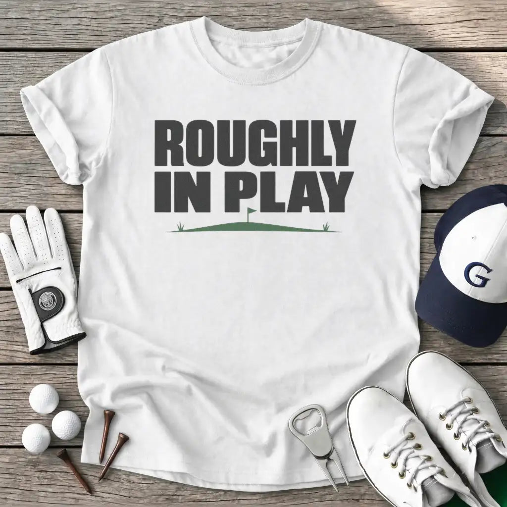 Roughly Play T-Shirt in White