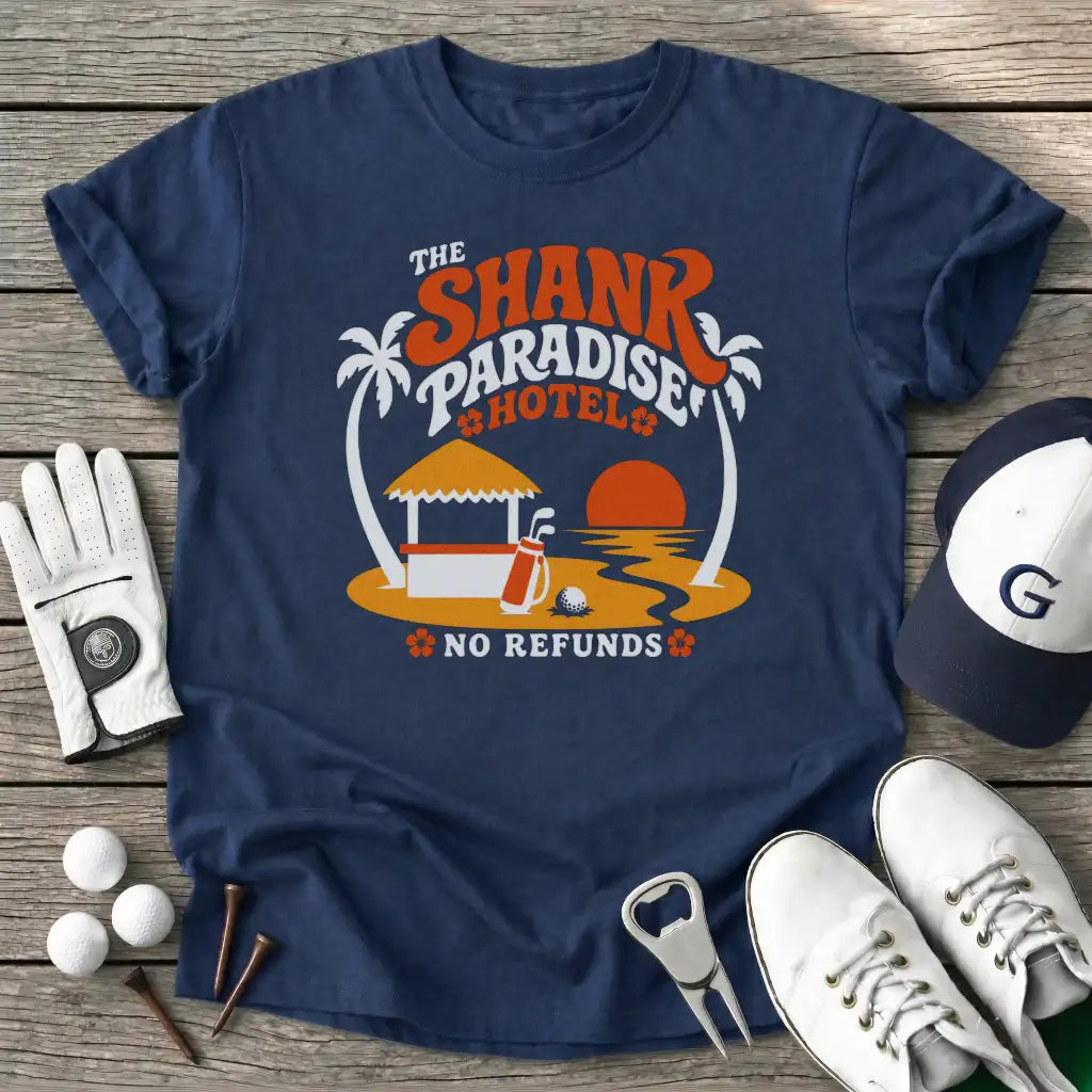 The Shank Paradise T-Shirt in Navy