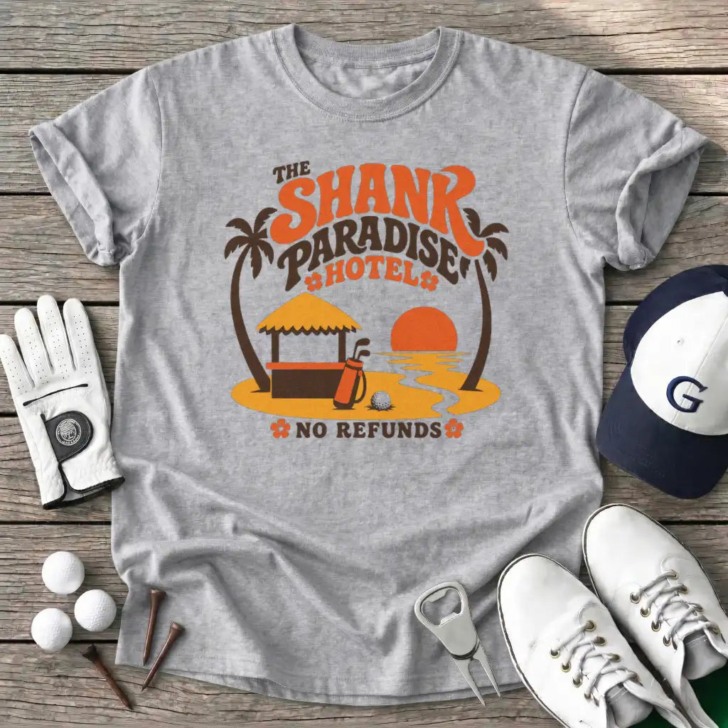 The Shank Paradise T-Shirt in Sport Grey