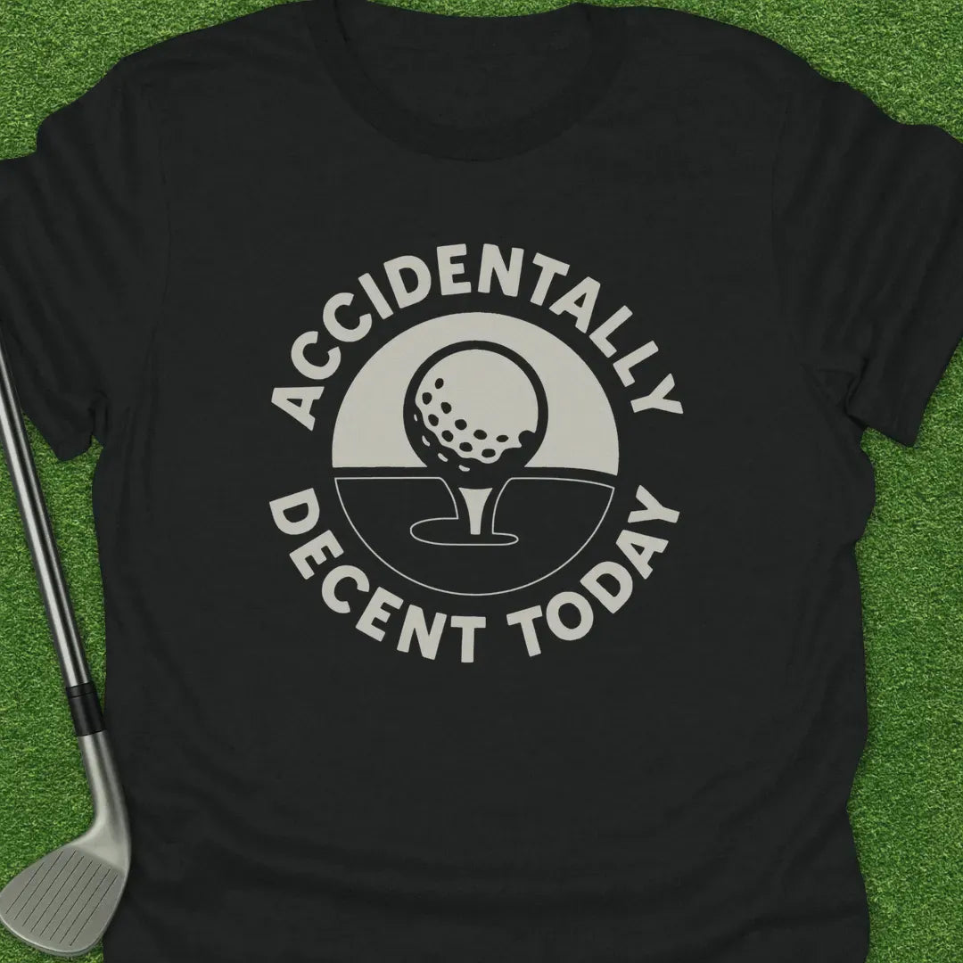 Black / S Accidentally Decent T-Shirt