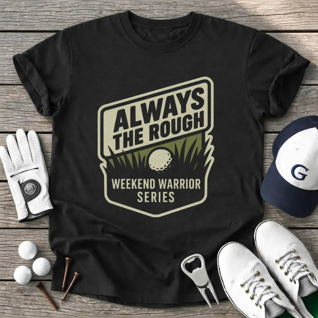 Black / S Always The Rough T-Shirt