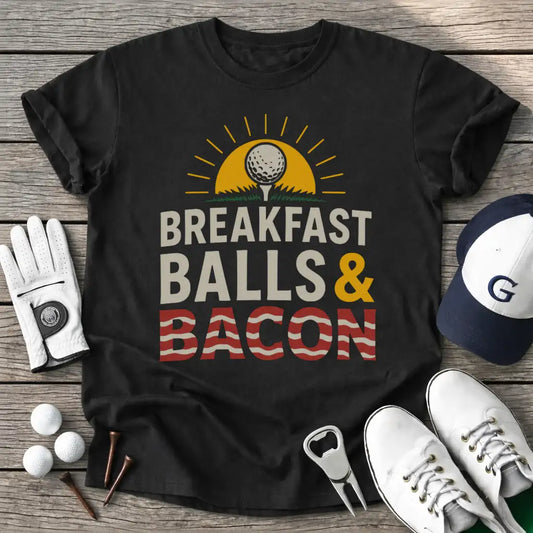 Black / S Bacon Breakfast T-Shirt