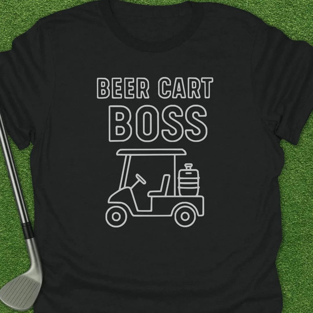 Black / S Beer Cart Boss T-Shirt