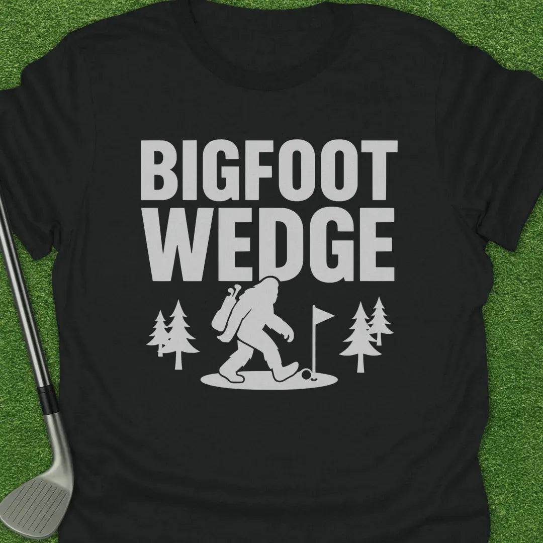 Black / S Bigfoot Wedge T-Shirt