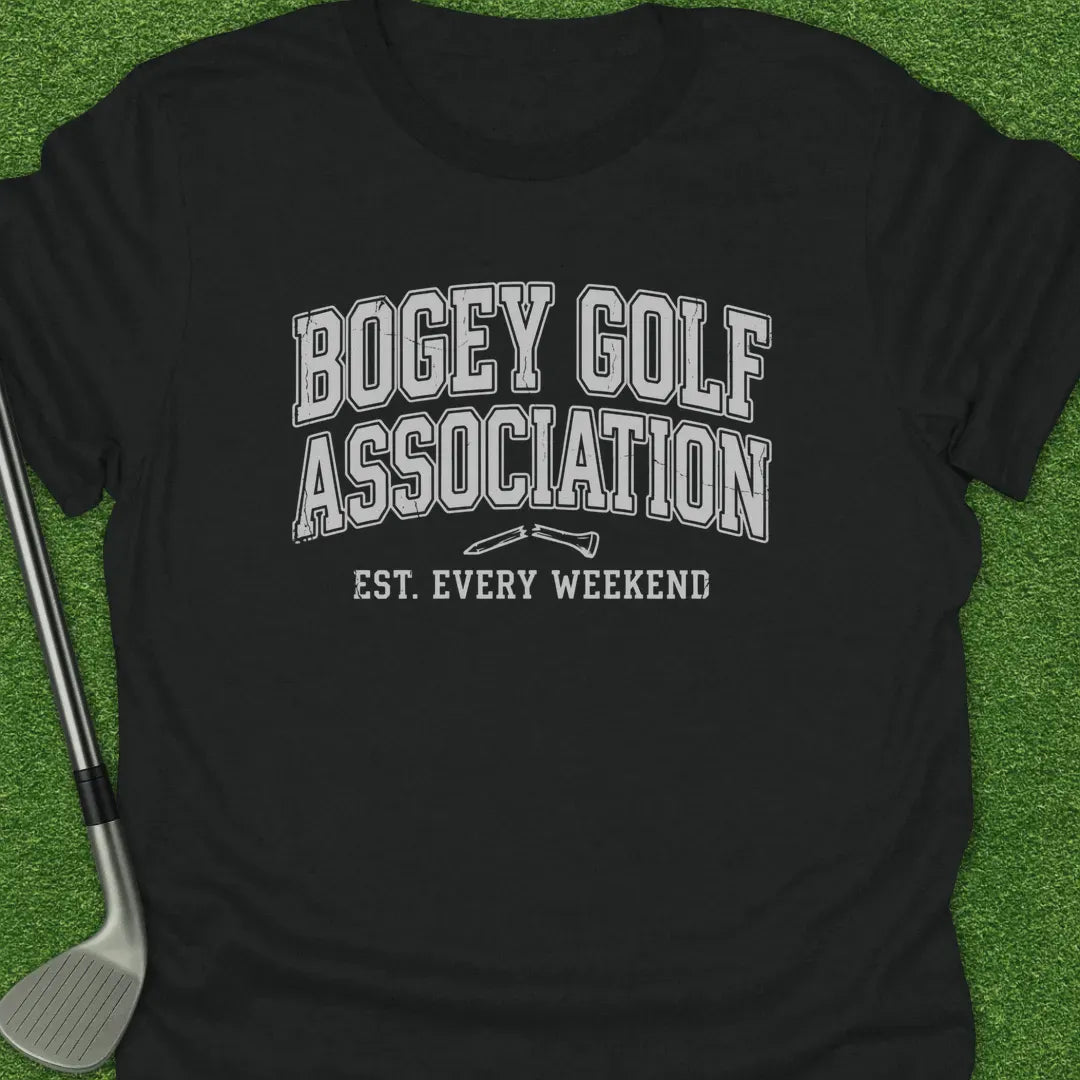 Black / S Bogey Golf T-Shirt