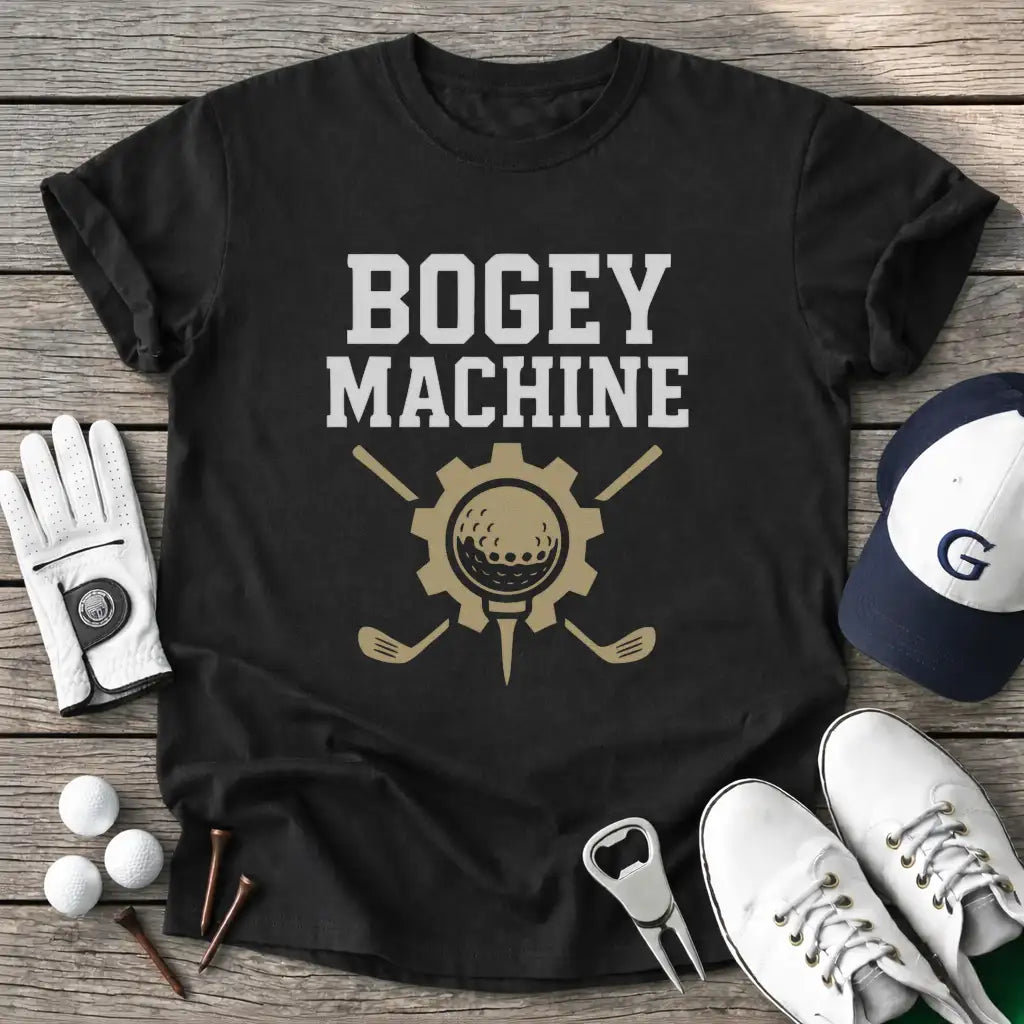 Black / S Bogey Machine T-Shirt
