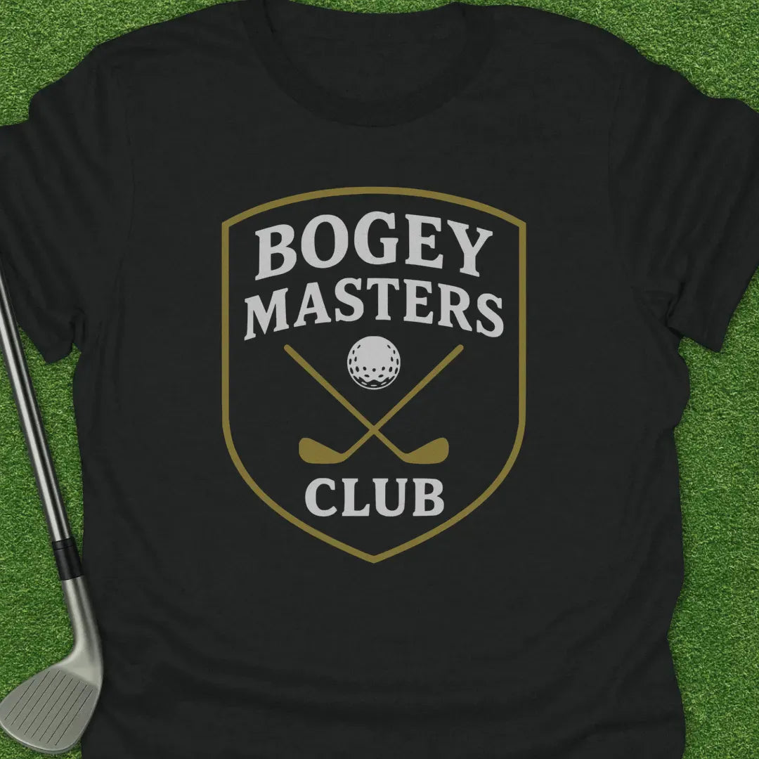 Black / S Bogey Masters Club T-Shirt