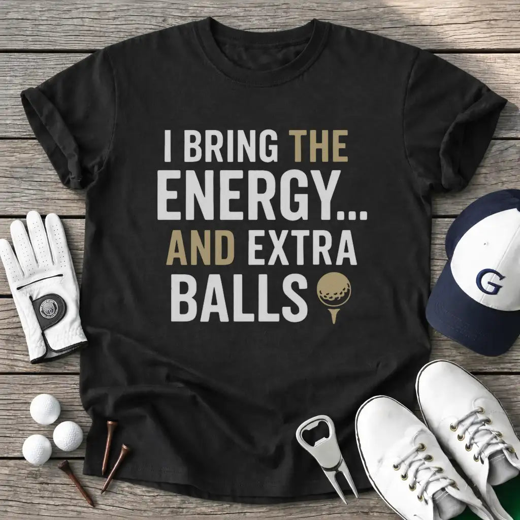 Black / S Bring The Energy T-Shirt