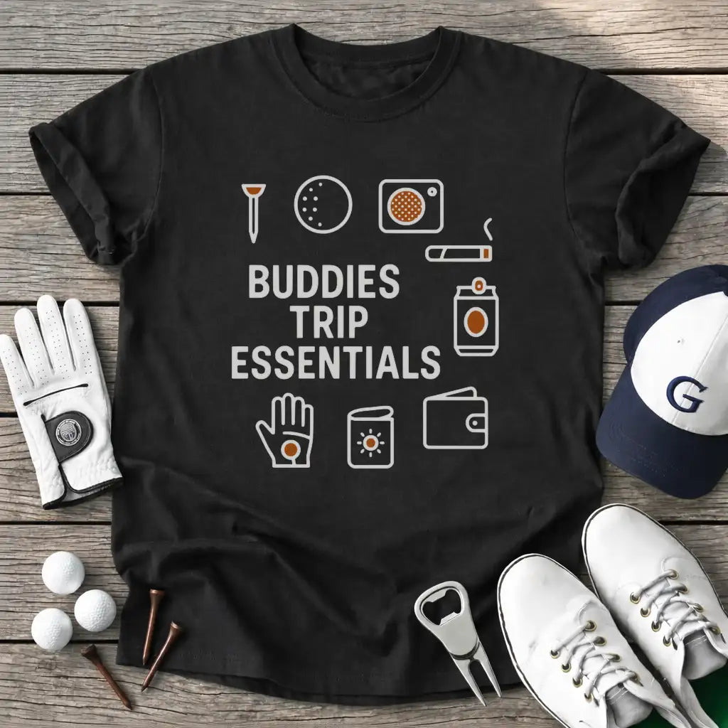 Black / S Buddies Trip T-Shirt