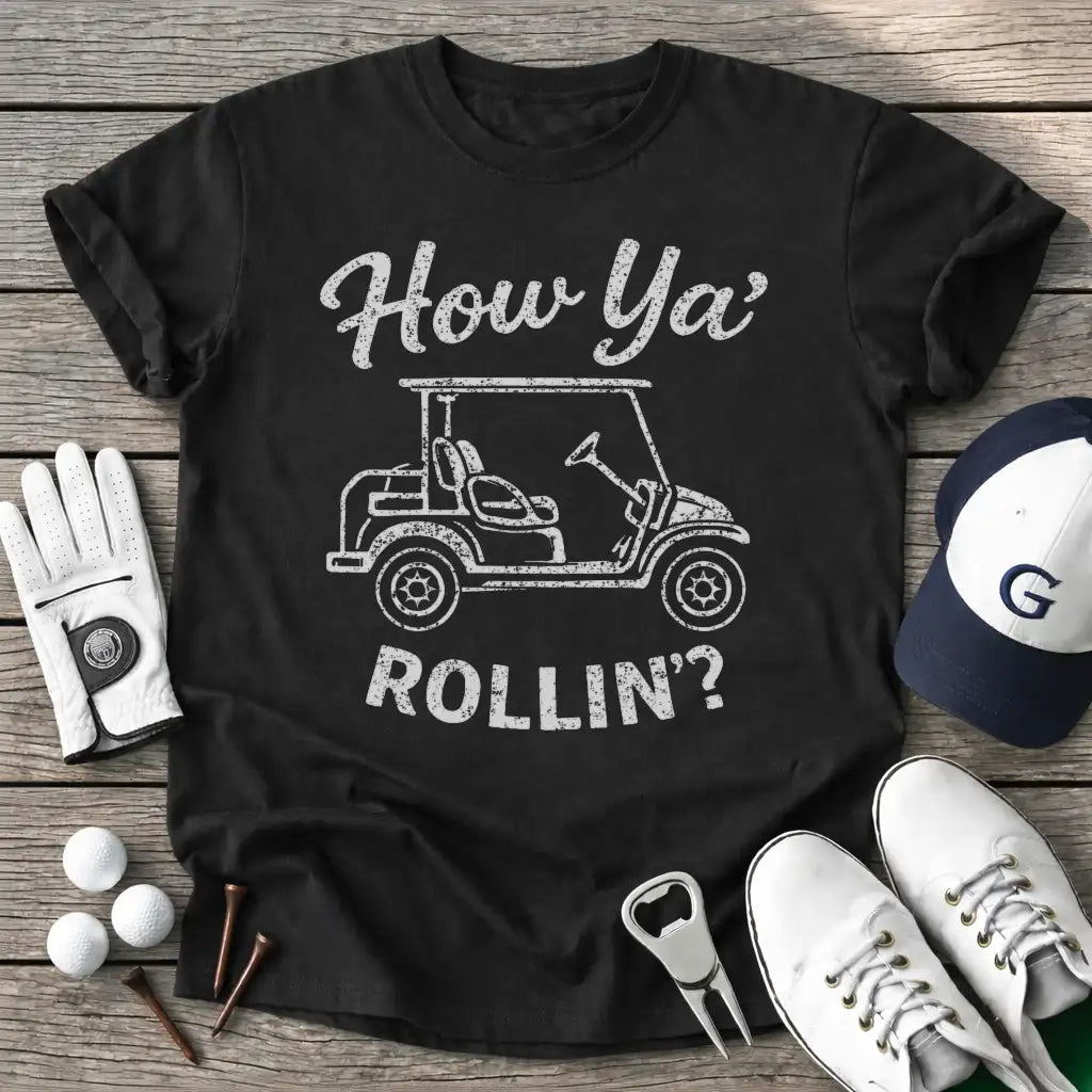Black / S Cart How Rollin T-Shirt
