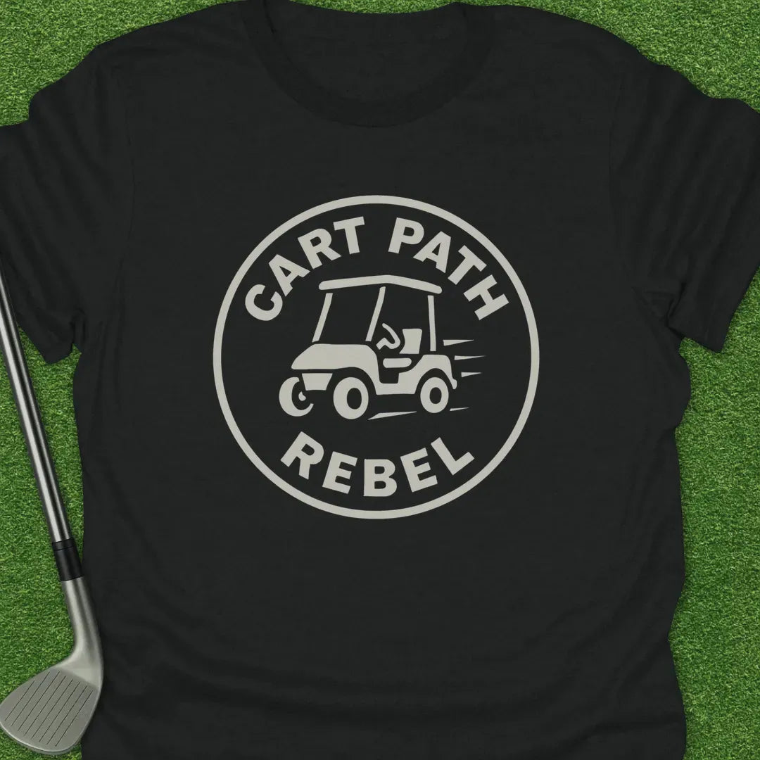 Black / S Cart Path Rebel T-Shirt