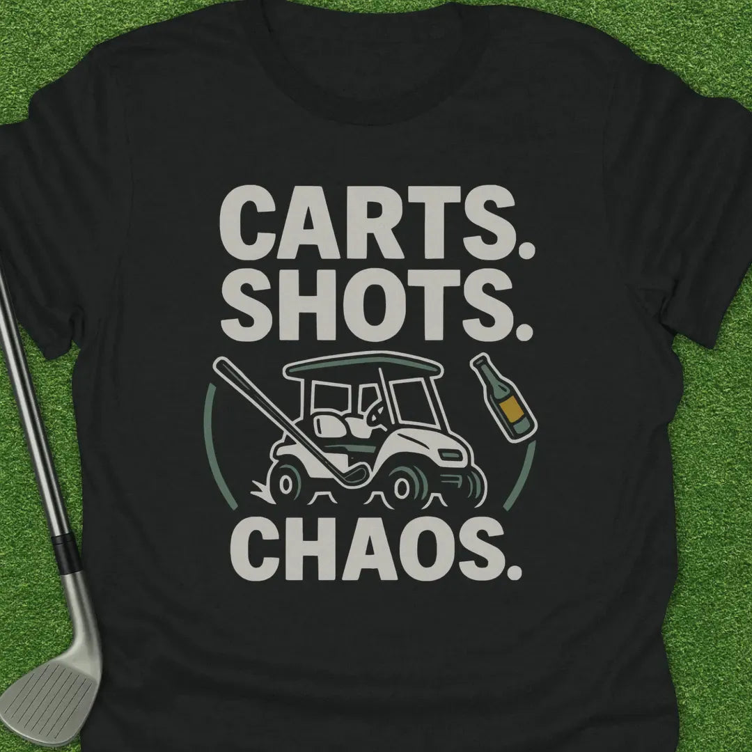 Black / S Carts Shots Chaos T-Shirt