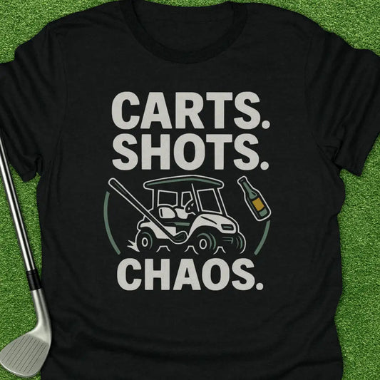 Black / S Carts Shots Chaos T-Shirt