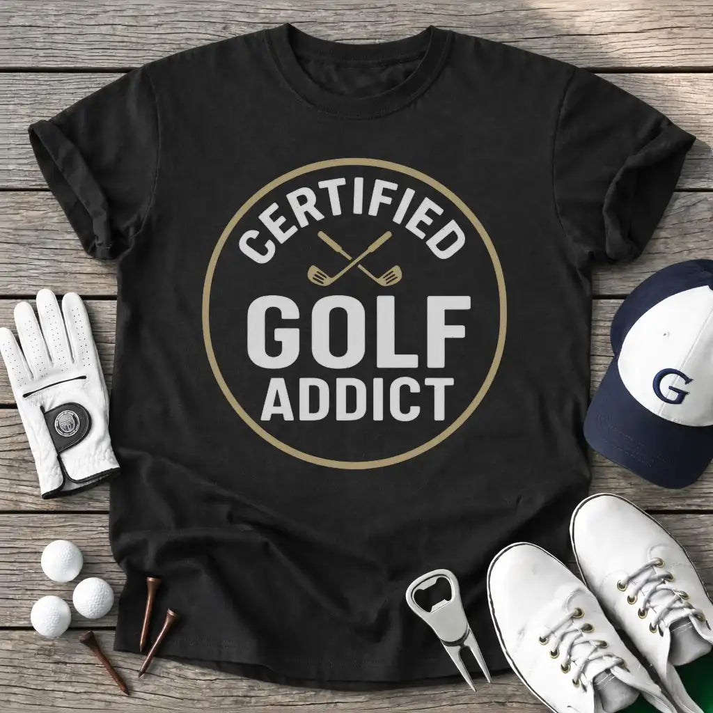 Black / S Certified Golf T-Shirt