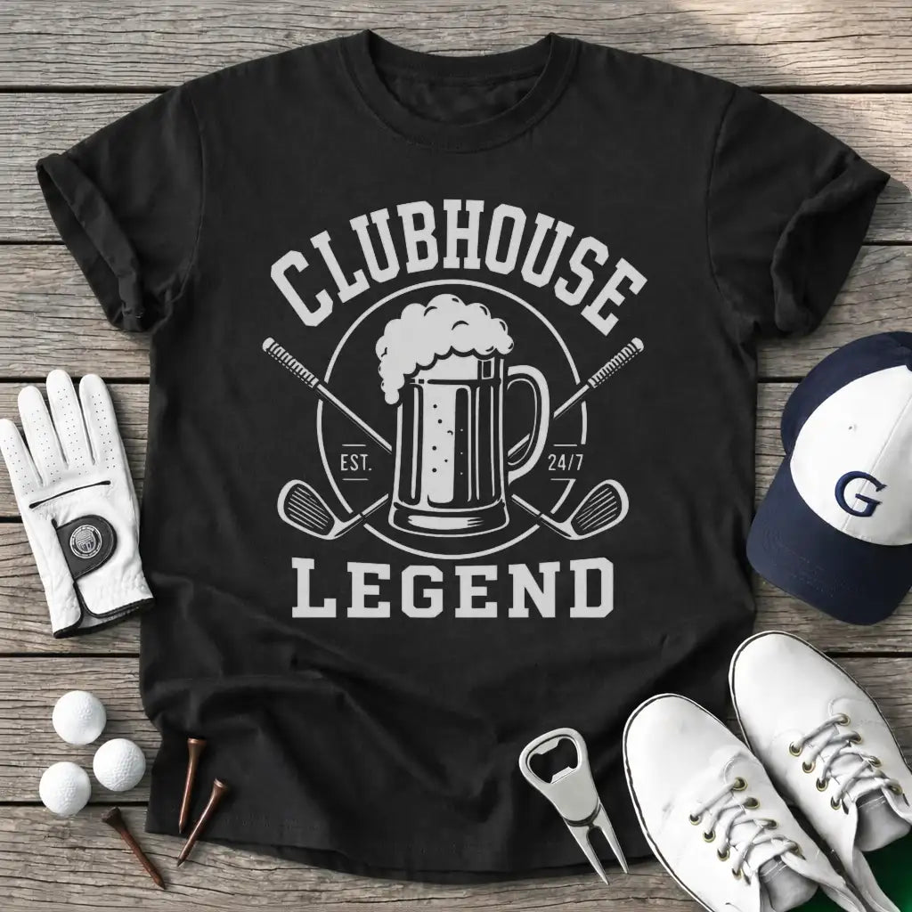 Black / S Clubhouse Legend T-Shirt