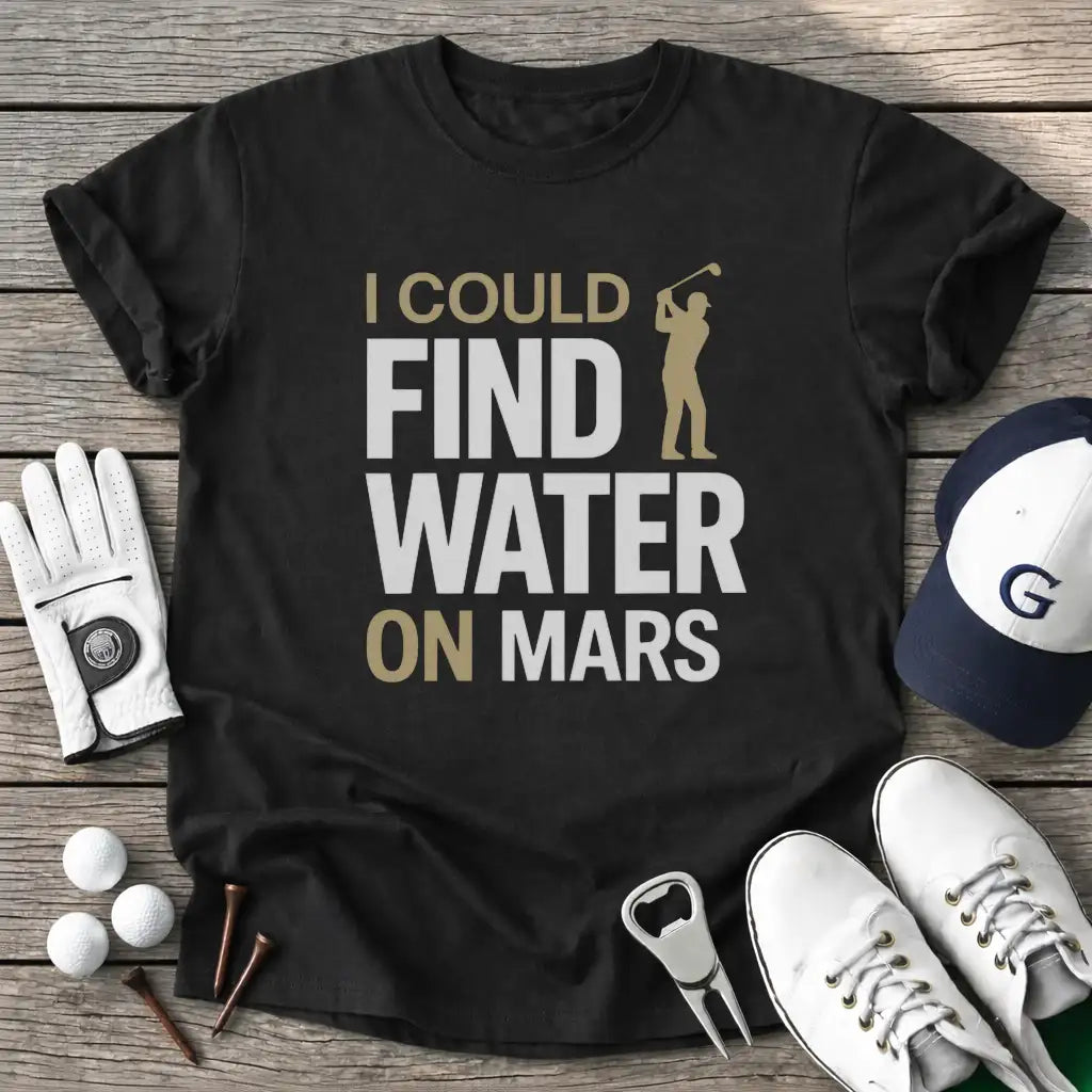 Black / S Could Find Water T-Shirt