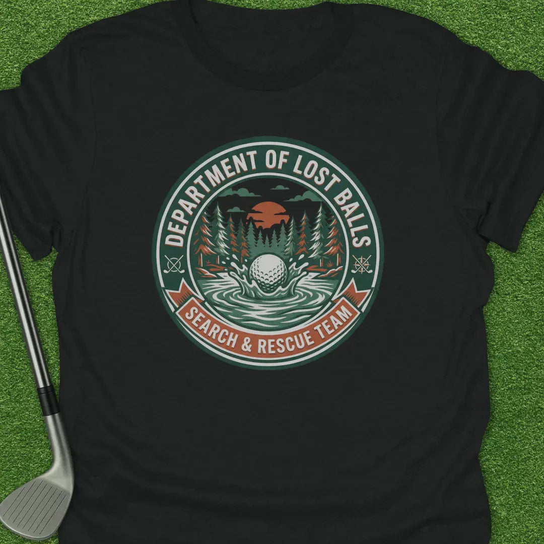 Black / S Department Lost T-Shirt