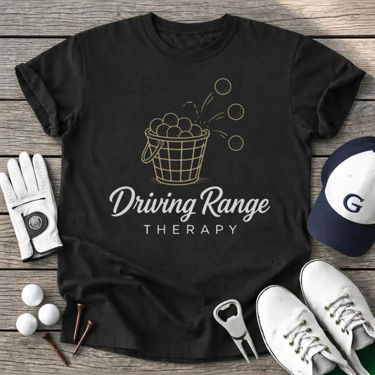 Black / S Driving Range T-Shirt