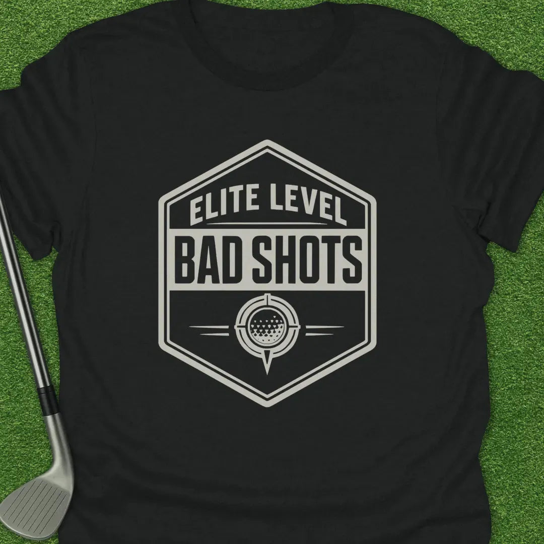 Black / S Elite Level Bad T-Shirt