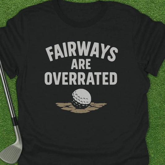 Black / S Fairways Are T-Shirt