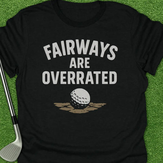 Black / S Fairways Are T-Shirt